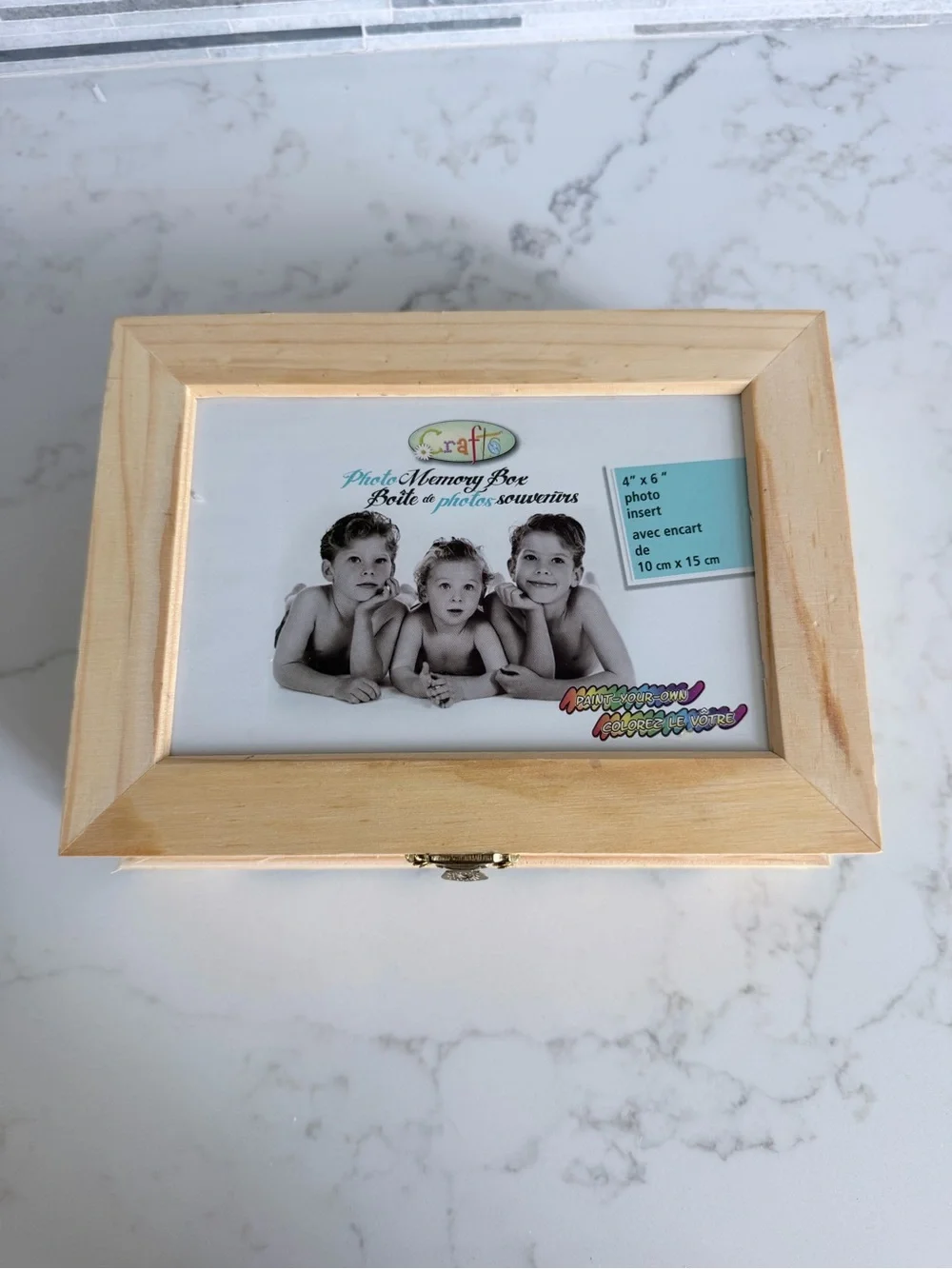 Photo memory box storage
